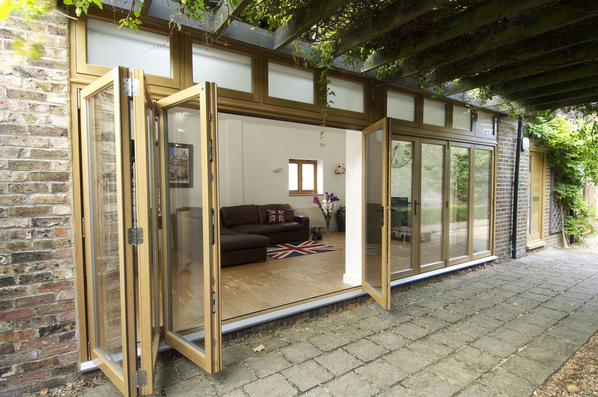 Bifold doors are a popular option with many homeowners External Bifold Doors Wood